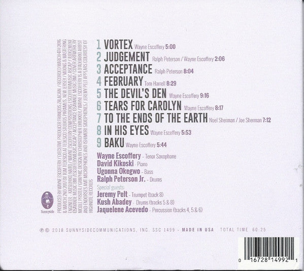 Wayne Escoffery - Vortex (second hand CD)