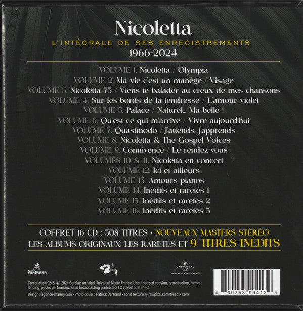 Nicoletta - L'intégrale (CD)