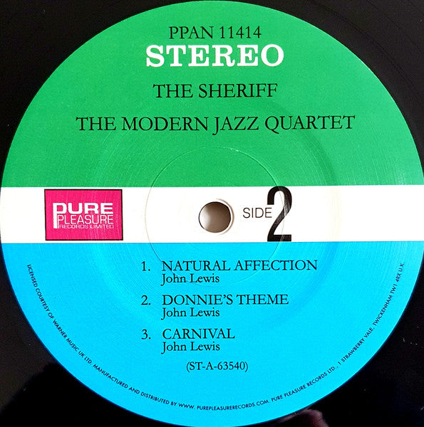 Modern Jazz Quartet, The - The Sheriff (LP) - Velvet Music