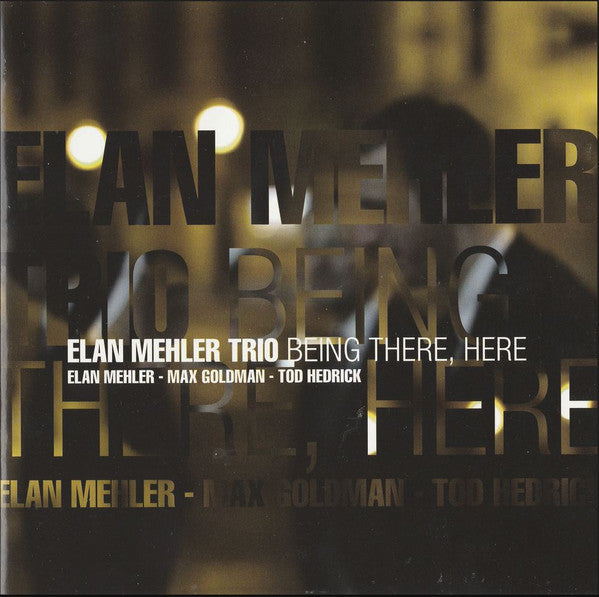 Elan Mehler Trio - Being There, Here (tweedehands CD) - Velvet Music