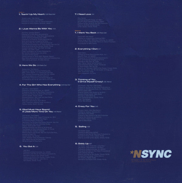 *nsync - *nsync (25th anniversary) (LP) - Velvet Music