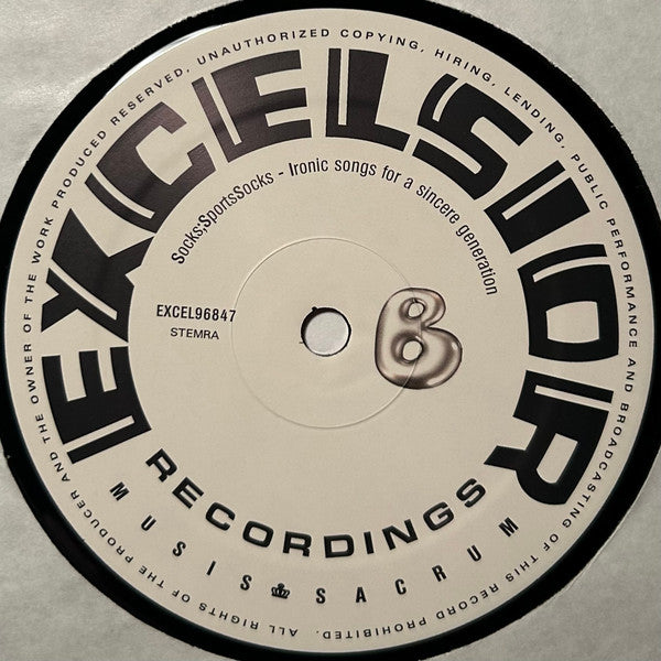 Socks;SportsSocks - Ironic Songs For A Sincere Generation (LP) - Velvet Music