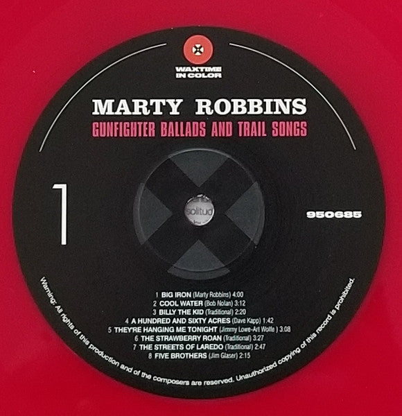 Marty Robbins - Gunfighter Ballads And Trail Songs (LP) - Velvet Music