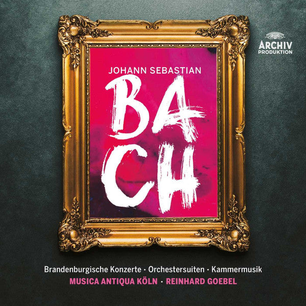 Johann Sebastian Bach - Musica Antiqua Köln - Brandenburgische Konzerte • Orchestral suites • Kammermusik (second-hand CD)
