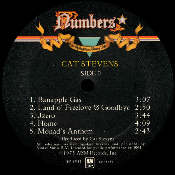 Cat Stevens - Numbers (tweedehands LP) - Velvet Music