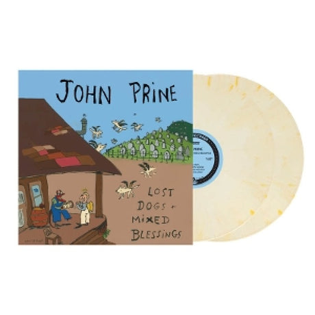 John Prine - Lost dogs + mixed blessings (buttered popcorn) (LP)