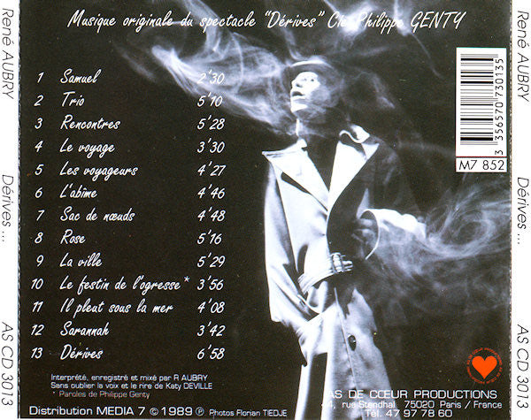 René Aubry - Dérives ... (second-hand CD)