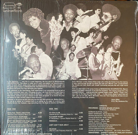 Messengers Incorporated - Soulful Proclamation (LP)