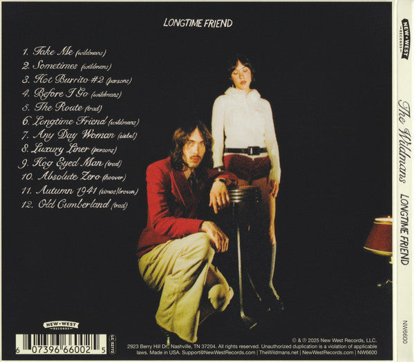 Wildmans, The - Longtime Friend (CD) - Velvet Music