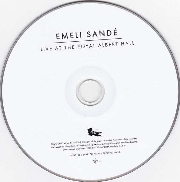 Emeli Sandé - Live At The Royal Albert Hall (tweedehands CD) - Velvet Music