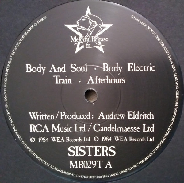 Sisters Of Mercy, The - Body And Soul / Walk Away (LP)
