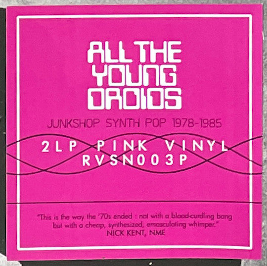 Various - All The Young Droids - Junkshop Synth Pop 1978-1985 (LP) - Velvet Music