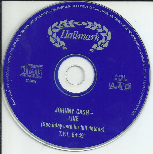 Johnny Cash - Live (second hand CD)