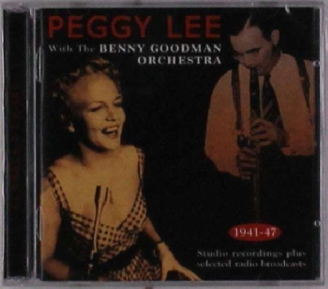 Peggy Lee - Peggy lee with the benny goodman orchestra 1941-47 (CD) - Velvet Music