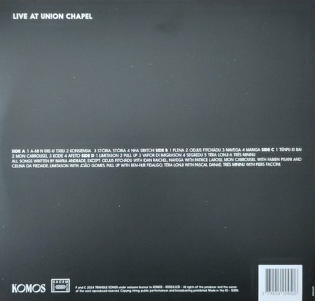 Mayra Andrade - reEncanto - Live at Union Chapel (LP) - Velvet Music