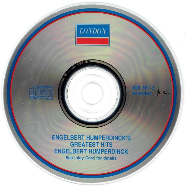 Engelbert Humperdinck - Engelbert Humperdinck's Greatest Hits (tweedehands CD) - Velvet Music