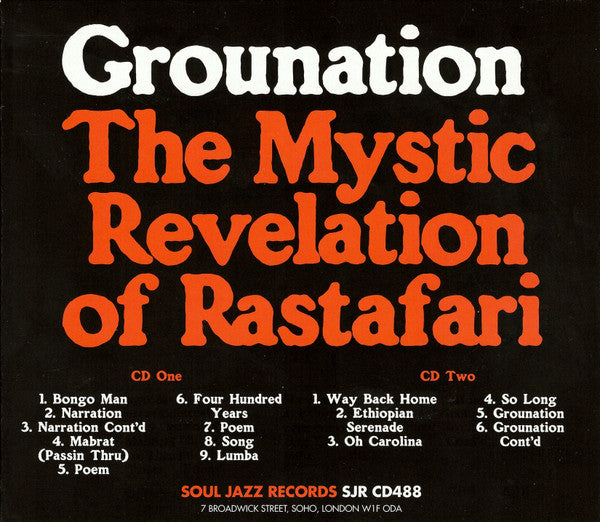 Mystic Revelation Of Rastafari - Grounation (CD) - Velvet Music