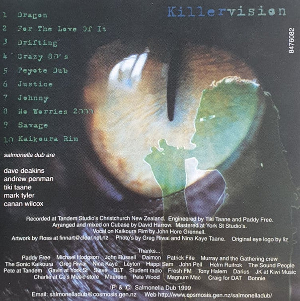 Salmonella Dub - Killervision (tweedehands CD) - Velvet Music