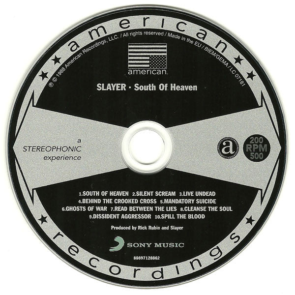 Slayer - South Of Heaven (tweedehands CD)