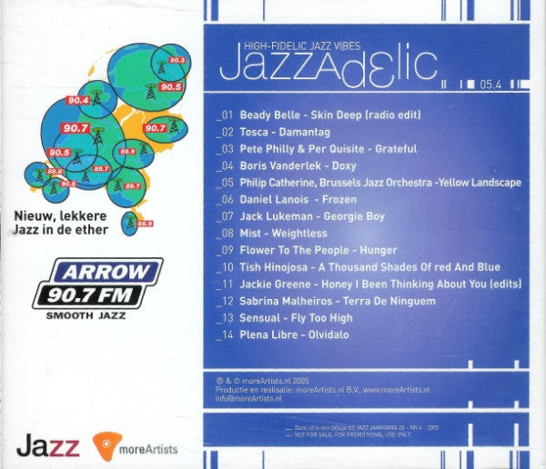 Various - Jazzadelic 05.4 (High-Fidelic Jazz Vibes) (second-hand CD)