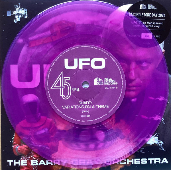 Gray, Barry - UFO -transparant violet vinyl- (7-inch single) - Velvet Music
