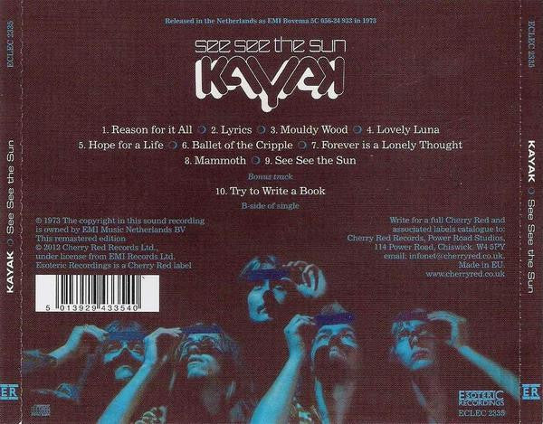 Kayak - See See The Sun (CD)