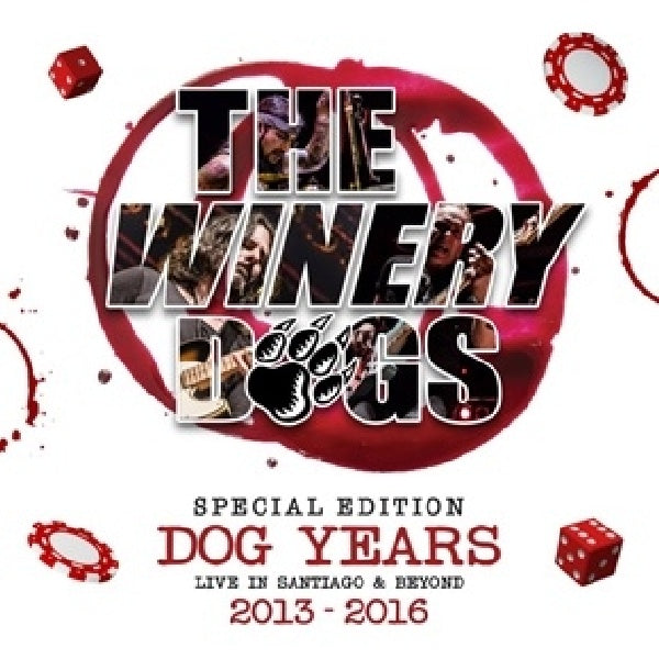 Winery Dogs - Dog years live in santiago & b (blu ray movie)