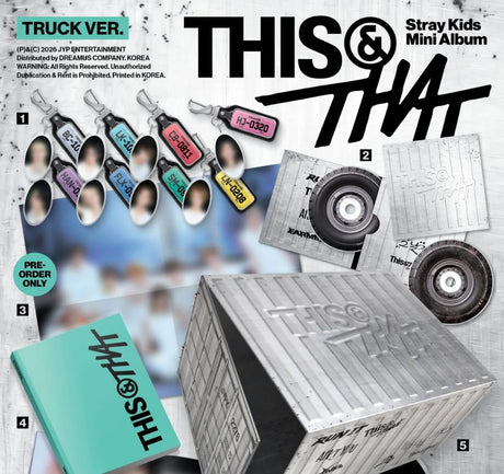 Stray Kids - This & that  (TRUCK VER.)(CD)