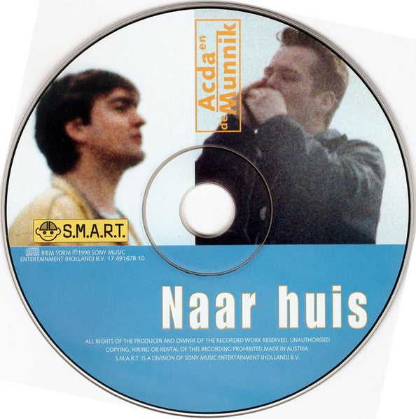 Acda en de Munnik - Naar Huis (CD) - Velvet Music