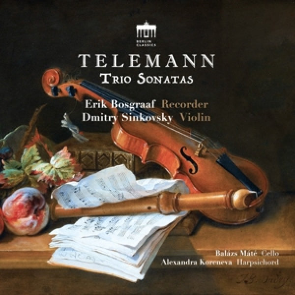 L Orfeo Barockorchester - Telemann: the trio sonatas (CD)