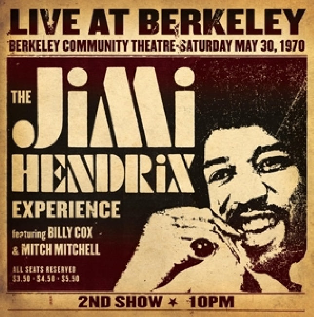 Hendrix, Jimi, The Experience - Live at berkeley (LP)