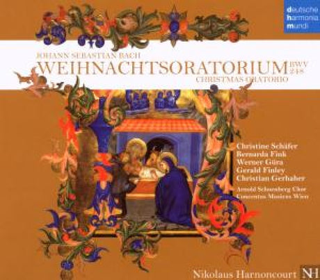Nikolaus Harnoncourt - Bach: weihnachtsoratorium (CD)