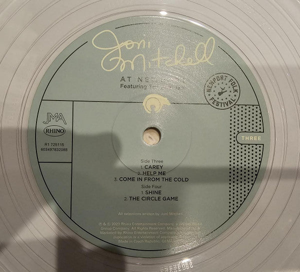 Joni Mitchell Featuring Joni Jam, The - At Newport (LP)