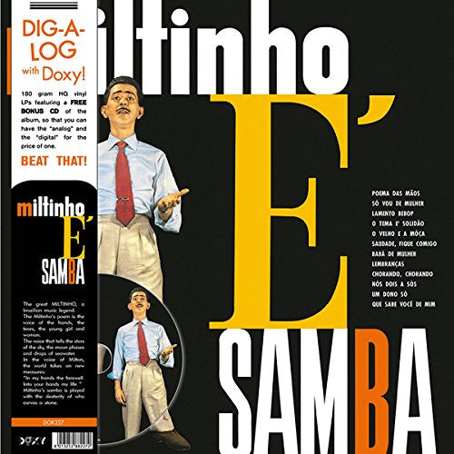 Miltinho - Miltinho É Samba (cd + lp) - Velvet Music