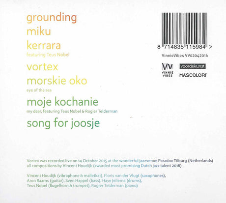 Vinnievibes - Vortex (tweedehands CD) - Velvet Music