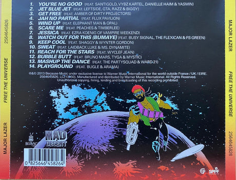 Major Lazer - Free The Universe (tweedehands CD) - Velvet Music