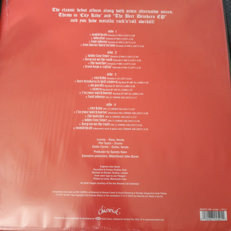 Motörhead - Motörhead (LP) - Velvet Music