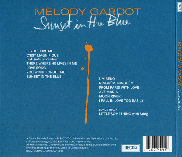Melody Gardot - Sunset In The Blue (tweedehands CD) - Velvet Music