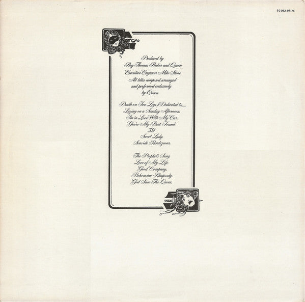 Queen - A Night At The Opera (tweedehands LP) - Velvet Music