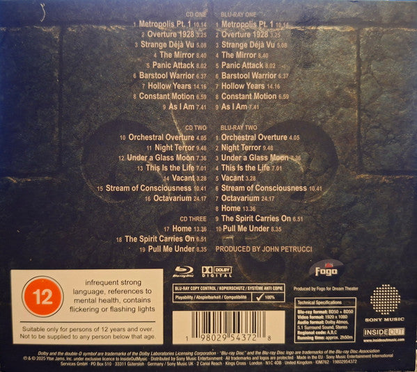 Dream Theater - Quarantième: Live À Paris (CD) - Velvet Music