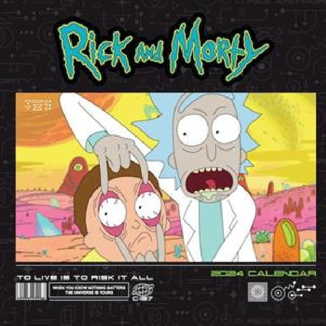 Animation =calendar= - Rick & morty calendar (ketting) - Velvet Music