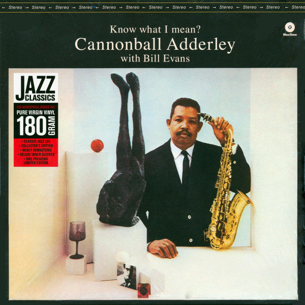 Cannonball Adderley With Bill Evans - Know What I Mean? (LP) - Velvet Music