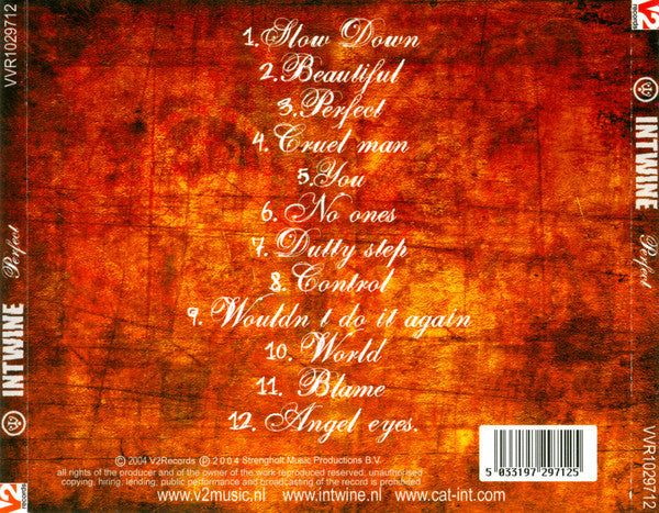 Intwine - Perfect (tweedehands CD) - Velvet Music