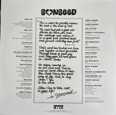 Sonseed - First fruit (LP) - Velvet Music