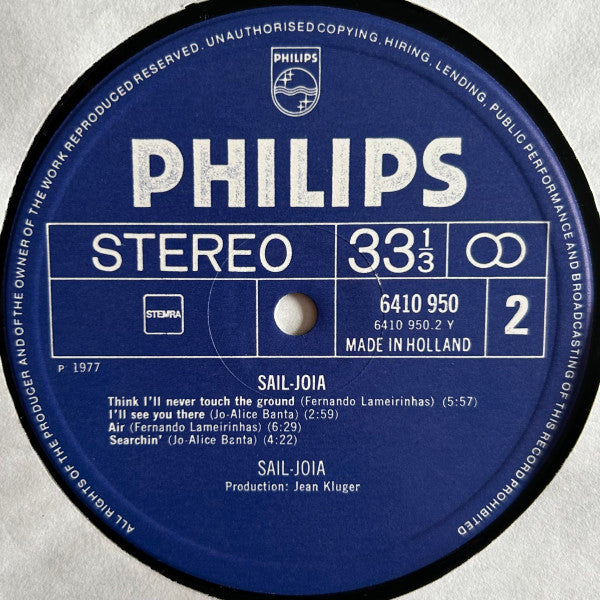 Sail-Joia - Sail-Joia (tweedehands LP)