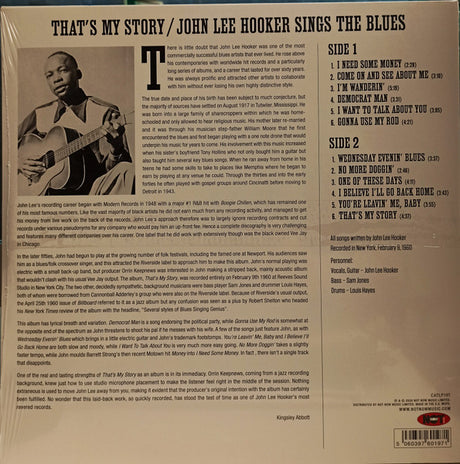 John Lee Hooker - That's My Story John Lee Hooker Sings The Blues (LP)