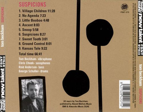 Tom Beckham - Suspicions (tweedehands CD) - Velvet Music