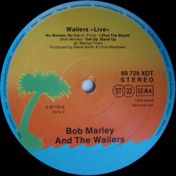 Bob Marley & The Wailers - Live! (tweedehands LP) - Velvet Music