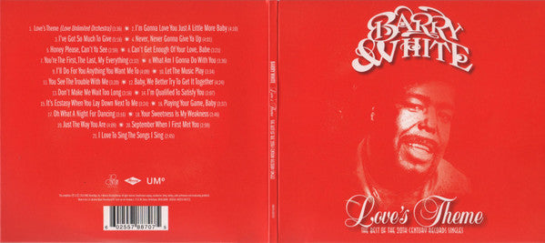 Barry White - Love's Theme (The Best Of The 20th Century Records Singles) (CD) - Velvet Music