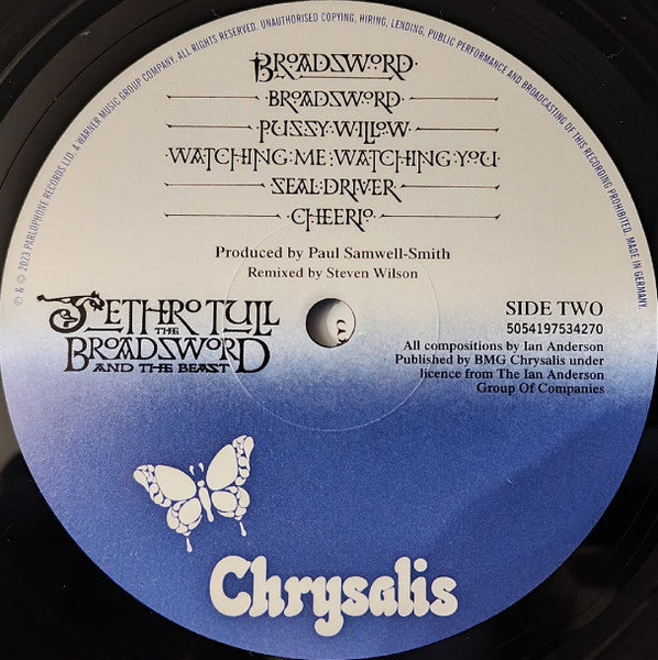 Jethro Tull - The Broadsword And The Beast (LP)